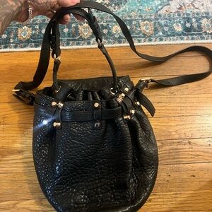 Black Leather Women's Bag